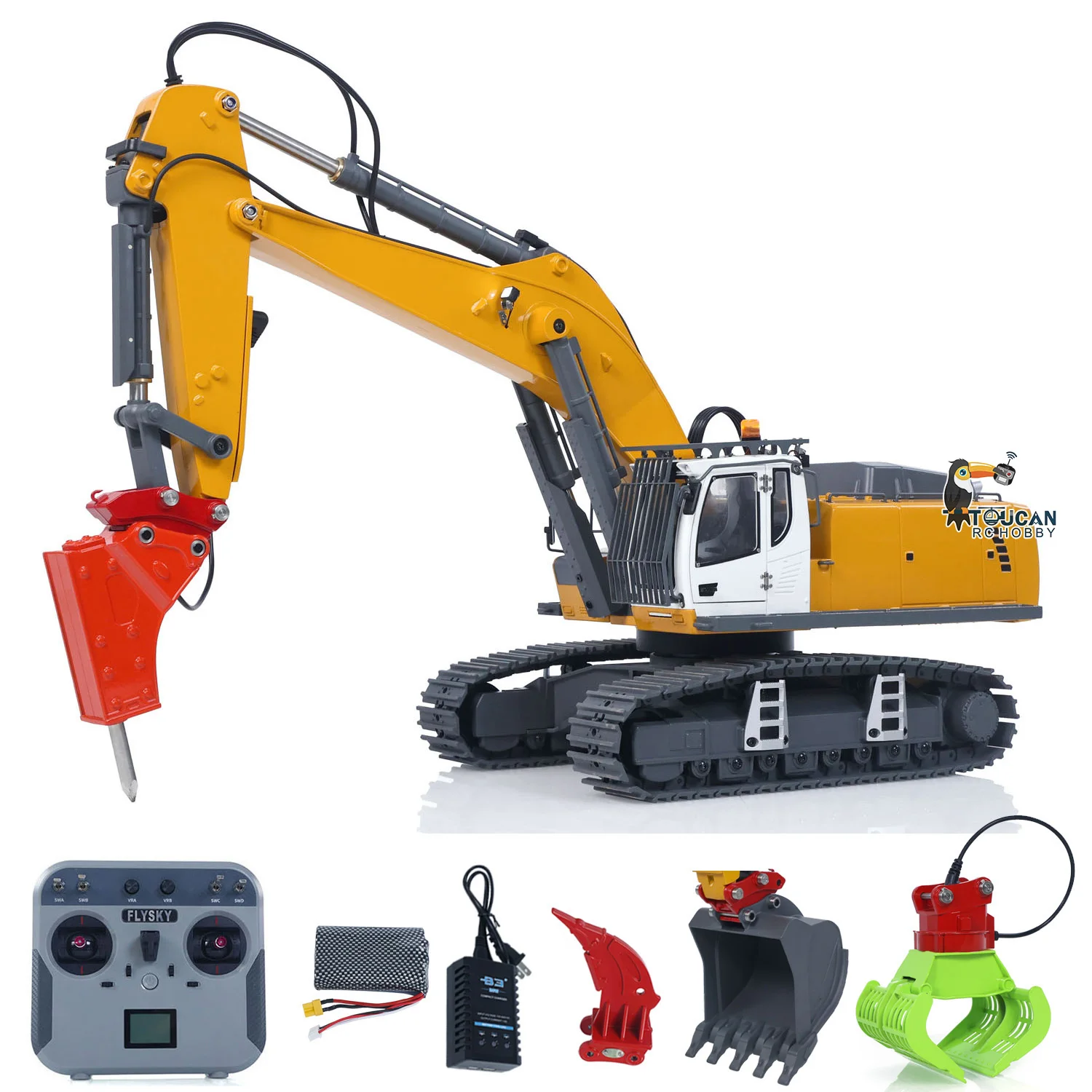 CAT RC Excavator コントローラー付き Sbc96cc2481e1439d8a95fb210b741
