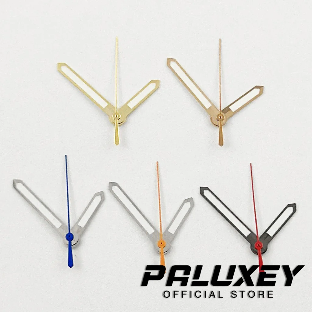 Deluxe Two-Tone Rose Gold and Silver Watch Hands for Automatic Movement Watches