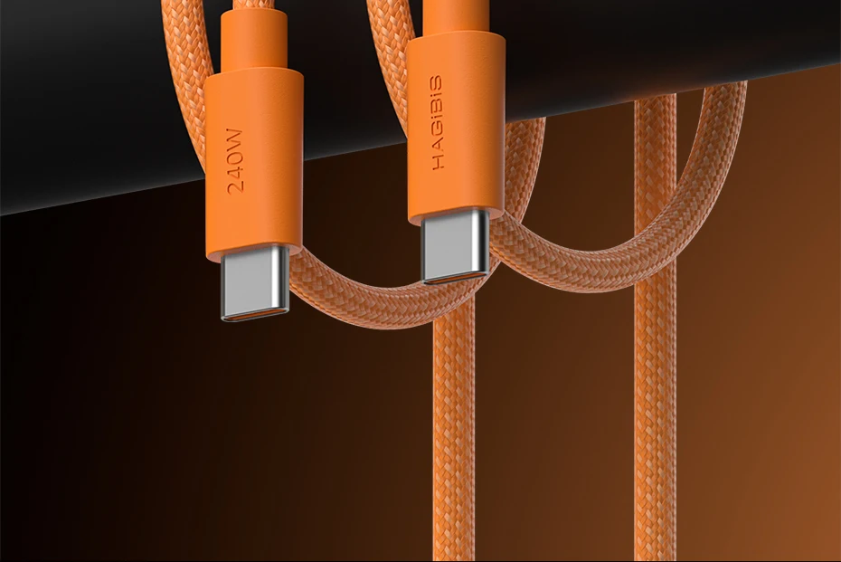 Hagibis USB-C to USB-C Wedge Cable PD 3.1 (240W)