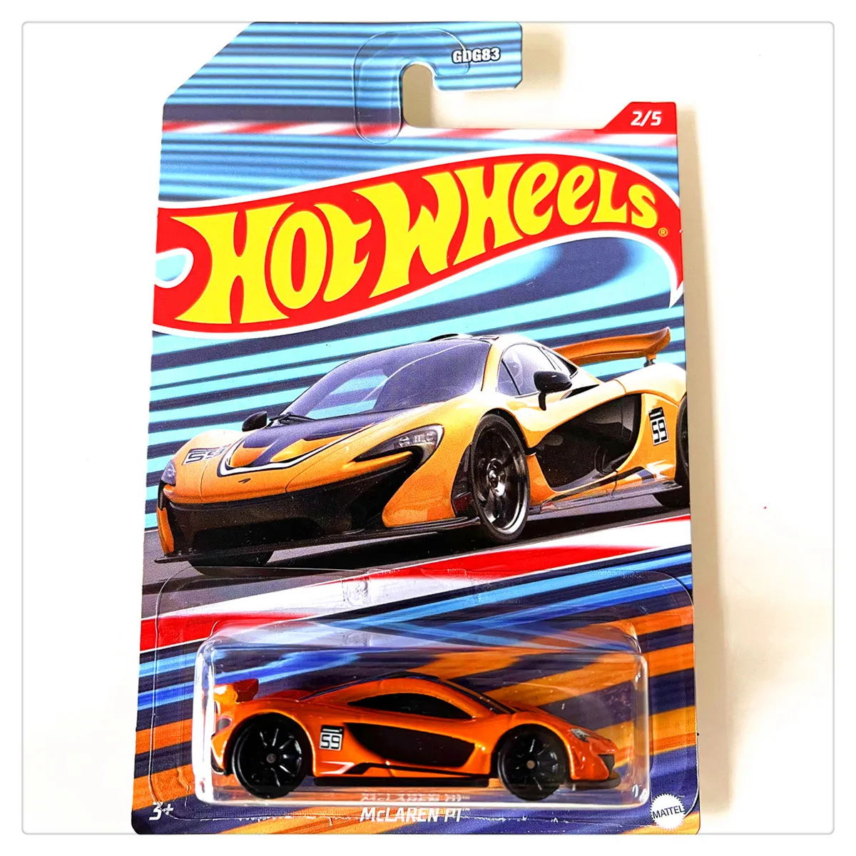 Carrinho Hot Wheels Overwatch Tracer Mattel - Laranja