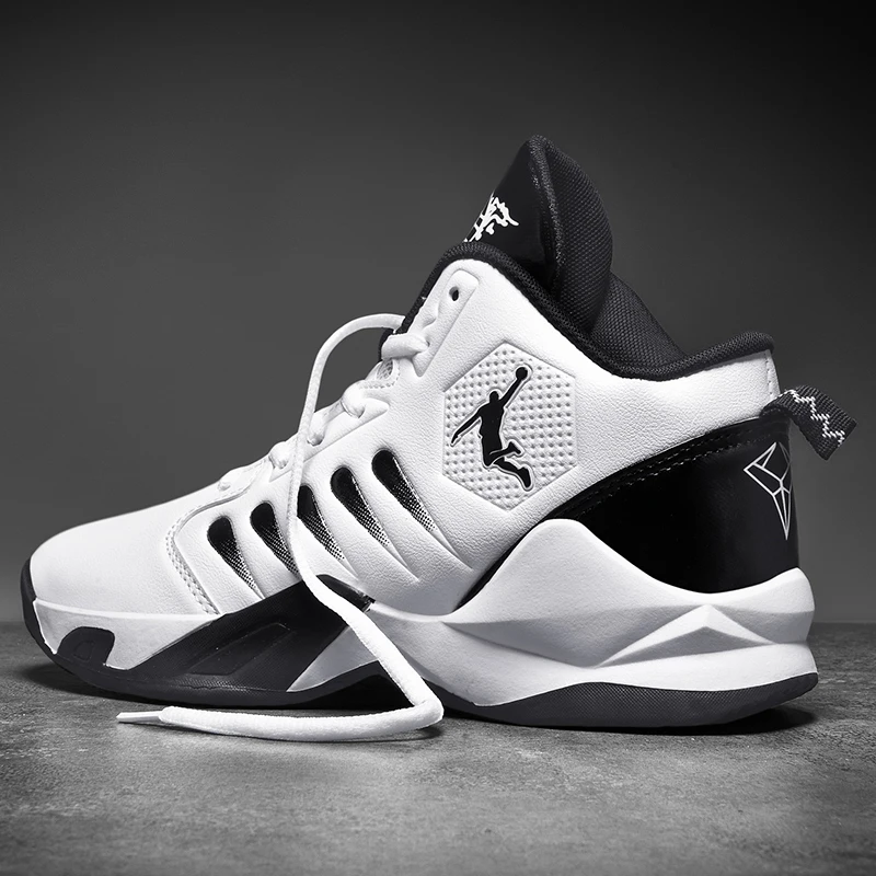 Leather Gym Training Sneakers Leather Basketball Shoes Basketball