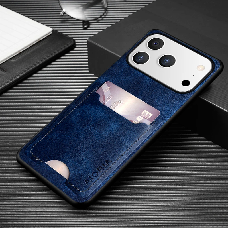 iPhone 17 Pro Max PU Leather Wallet Case 5