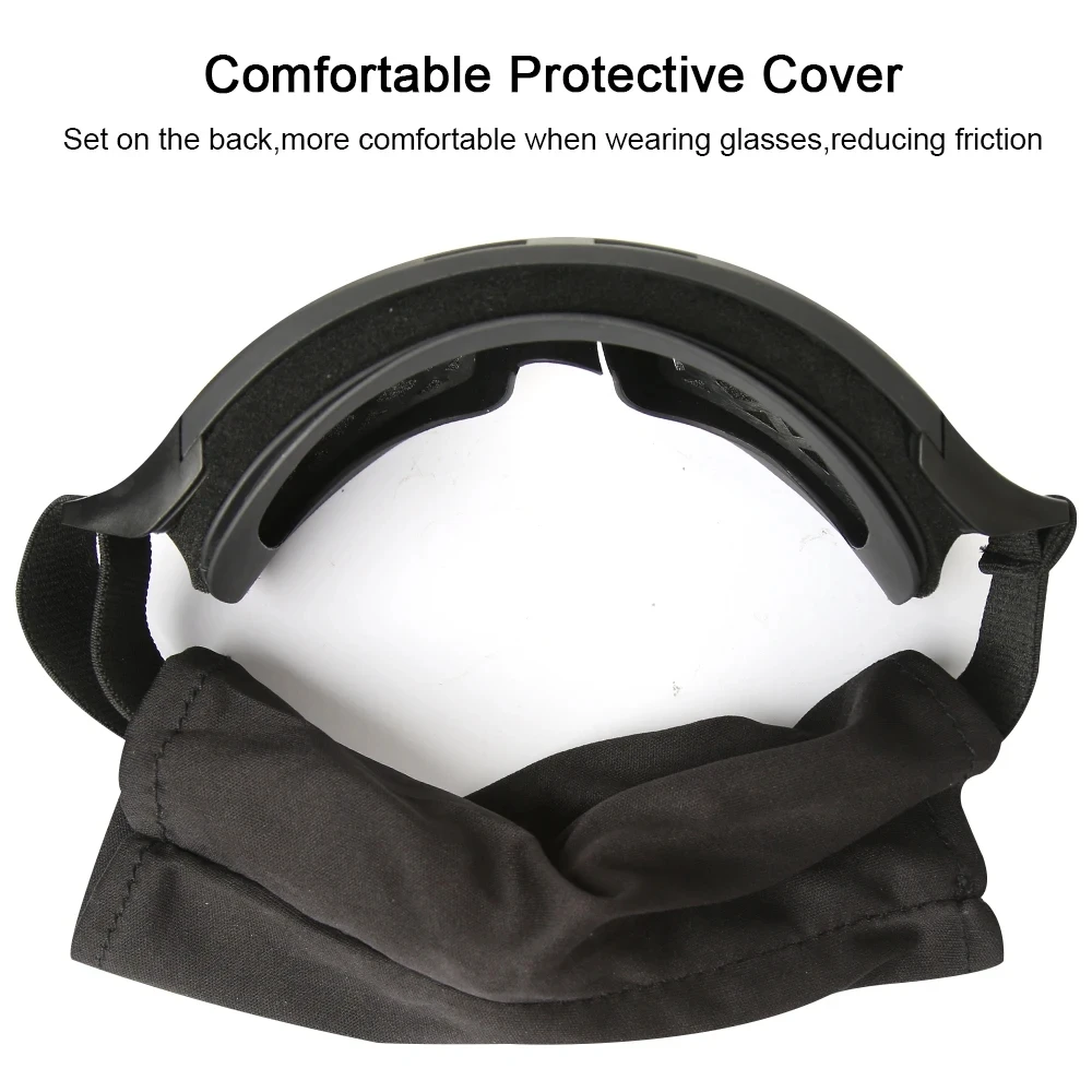 Outdoor Tactical Goggles - Wind & Dust Resistant Safety Glasses for Shooting and Mountaineering