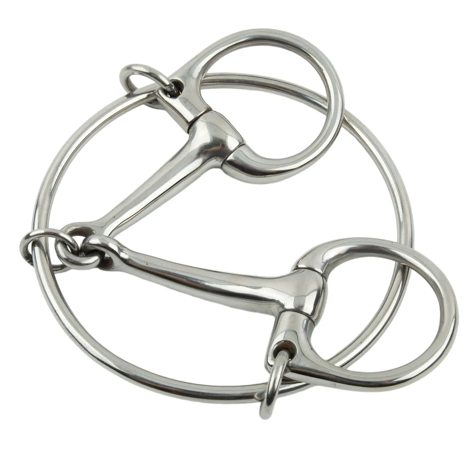 

Saddles Horse Bit Stainless Steel Tack Bits Accessories 12.5cm Length 1pc Tool Durable Functional Sporting Goods Outdoor Sports