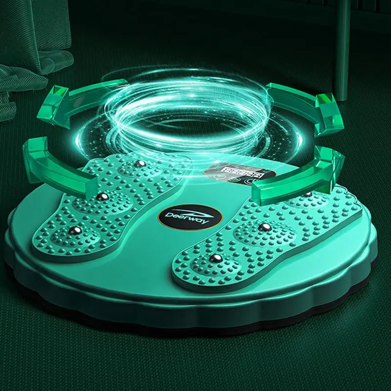 Twist Disc Anti-slip Twist Exercise Board LCD Electronic Fitness Disc With Non-Slip Base Exercise Equipment For Bodybuilding waist twisting disc