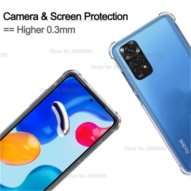 Xiaomi Redmi Note 10 Pro Funda Gel Tpu Silicona Líquida Azul