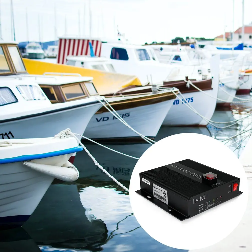 

Matsutec HA-102 Marine AIS receiver and transmitter system CLASS B AIS Transponder Dual Channel Function CSTDMA Function