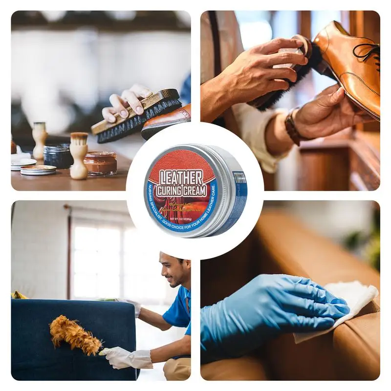 Leather Care Cream Leather Boot Conditioner Repair Cream Conditioner Couch Cleaner Gentle Deep