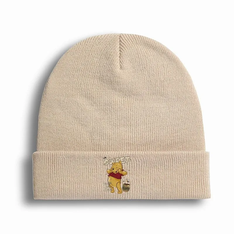 Winnie The Pooh Autumn and Winter New Retro Outdoor Couple Cartoon - Main Image