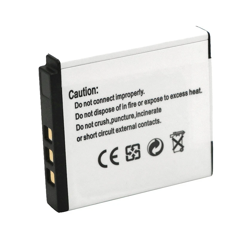 Battery replaces Pentax D-Li68, D-Li122 - 650mAh, 3.6V, Li-Ion | 500299931