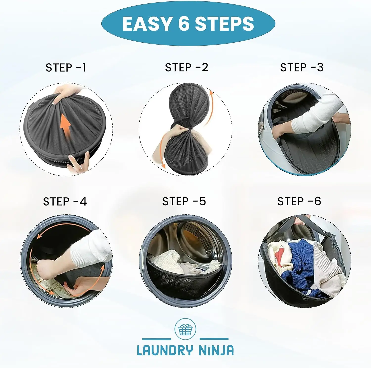 Space-Saving Flexible Collapsible Hamper with Handles for Ultimate Clothes Management laundry hamper Flexible laundry basket