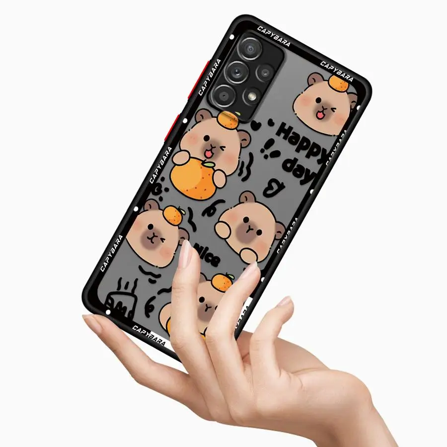 Cute Capybara Funny Phone Cover Case