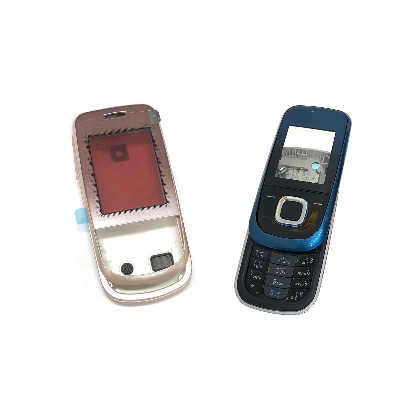 Для Nokia 2680 2700 n5000 5310 Корпус Передняя Лицевая панель рамка чехол + задняя крышка/крышка батарейного отсека + клавиатура