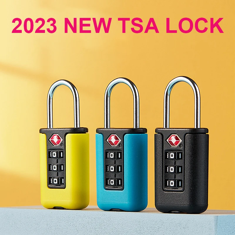 2023 New Plastic TSA Customs Code Lock for Travel Luggage Password