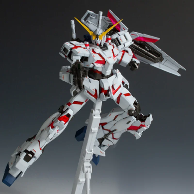 Daban-子供用ユニコーンファイターロボットキット、青と白のバー