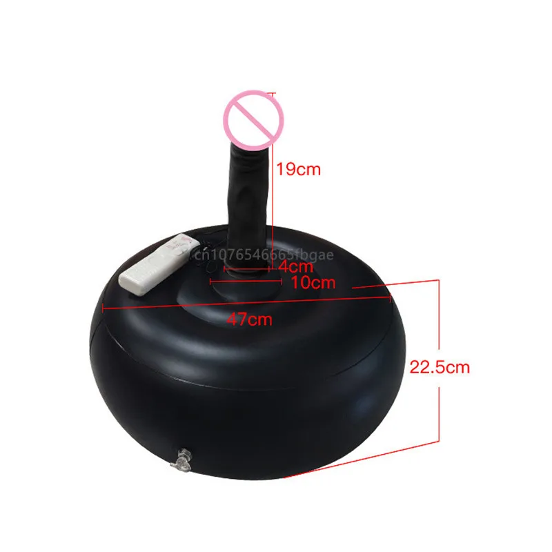 Inflatable Round Cushion Sofa Base Female Masturbator Dildo Vibrator Stand Holder Sex Furniture Adult Games Sex Toys for Couples