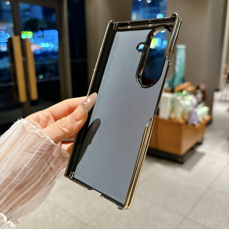Glitter Gradient Foldable Phone Case For Samsung Galaxy Z Fold_voghion.com