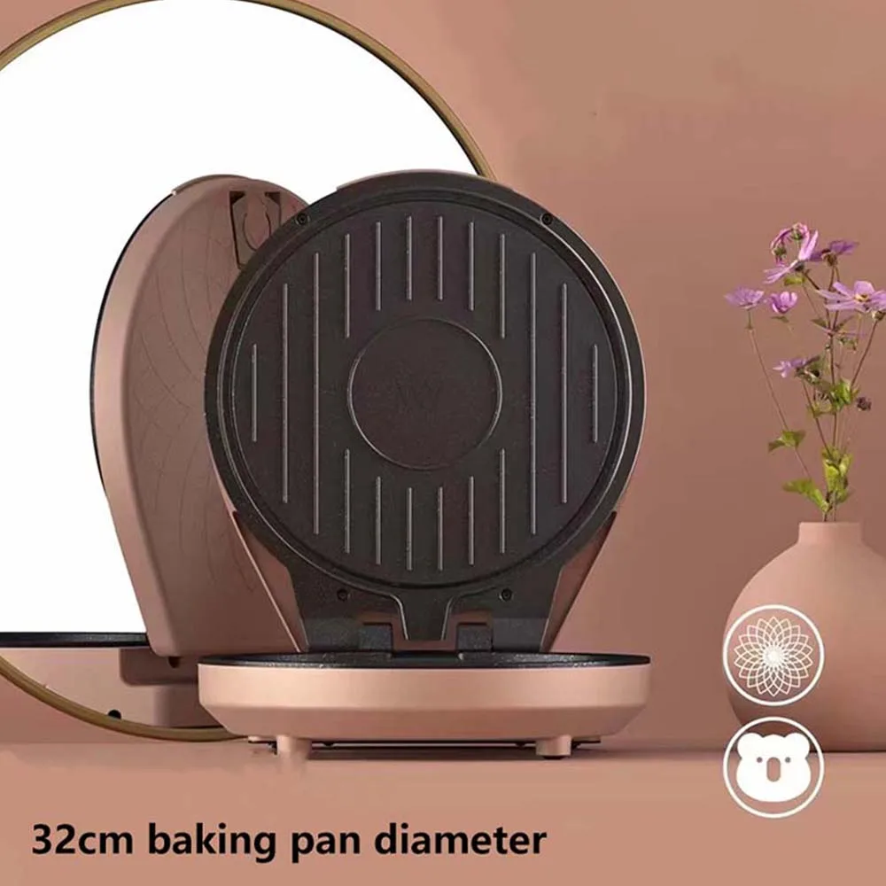 Household electric pancake pan, commercial multifunctional double-sided deep pancake pan