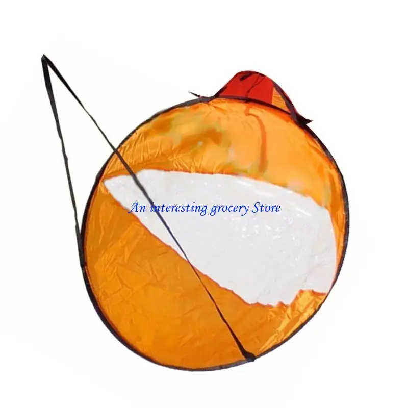 652D 윈드서핑 세일 교체용 접이식 다운윈드 카약 세일 휴대용 카약 세일 (카약 보트, 세일보트, 카누용) 내구성