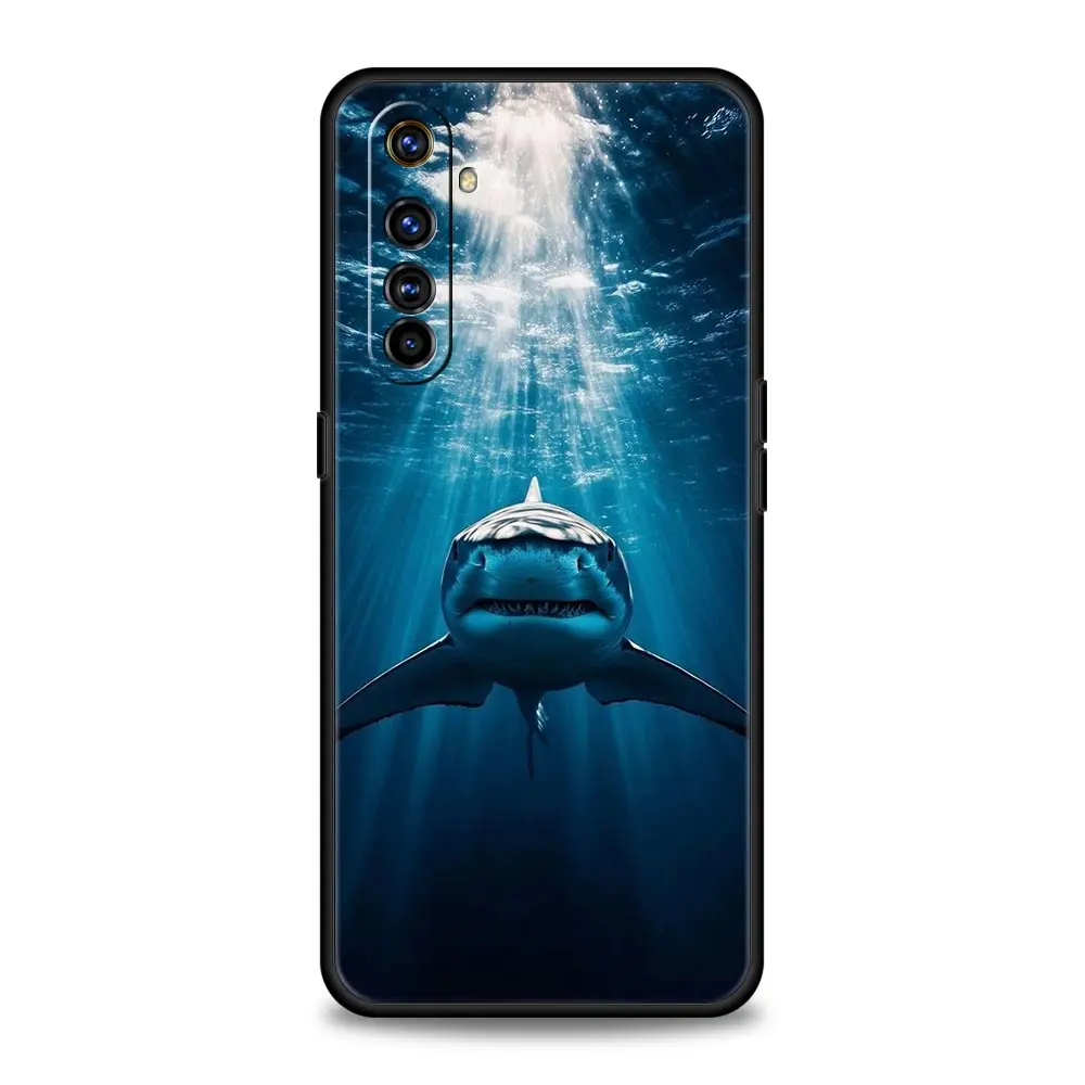 Shark-Themed Protective Phone Case Cover
