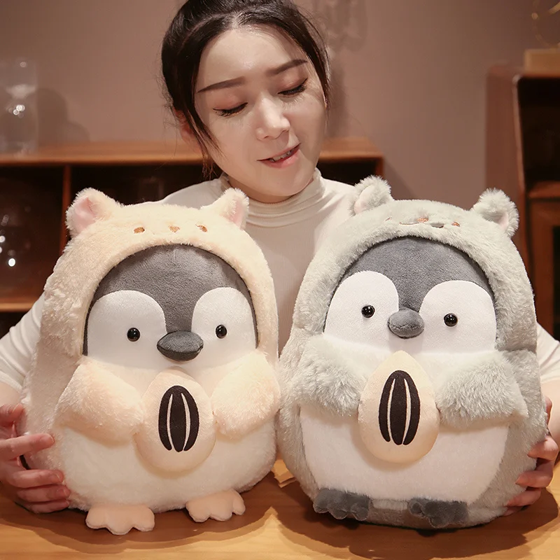 Sweet Plush Penguin Dolls Cute Animal Pillow Stuffed Soft Toys for Children Kids Birthday Decor Appease Gifts