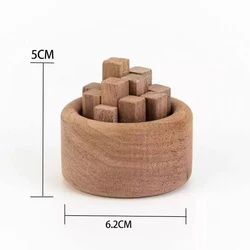 Natural Wood Essential Oil Diffuser for Home & Car - Compact Aromatherapy for Any Room (D - 1pc)