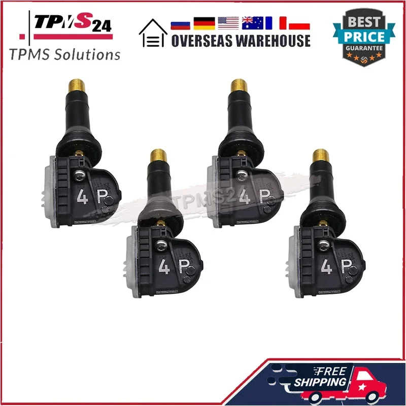 TPMS Ÿ̾ з  ͸ ý, BYD Qin Song Tang Yuan 433Mhz S6DM-3609200 S6DM3609200, 4PCs