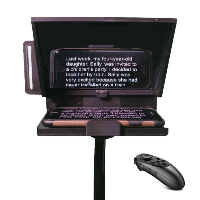Generic 2021portable Prompter Smartphone Teleprompter For News Live