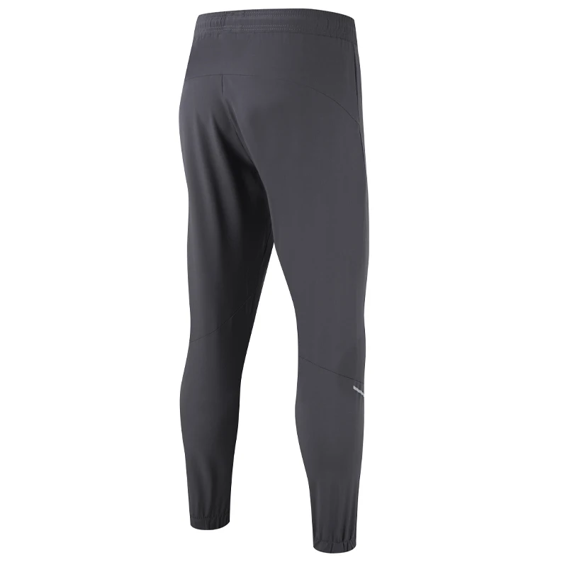Men Gym Running Long Pants Breathable Jogging Running Casual Sweatpants Quick Drying Zip Pocke Training Sport Trousers 4