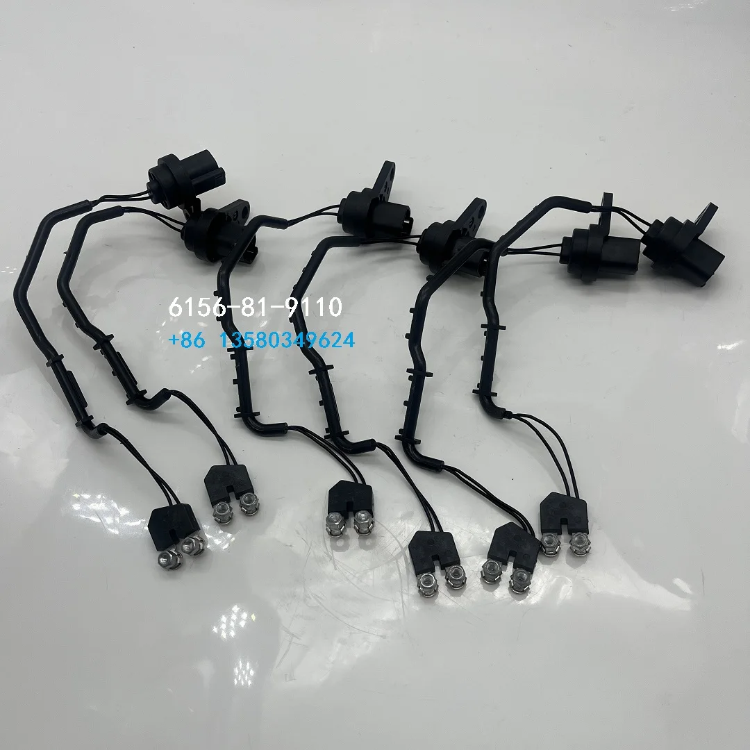 

Nozzle Injector Harness 6156-81-9110 PC400-7 PC400-8 Excavator Injector Wiring Harness 6156819110 For Komatsu