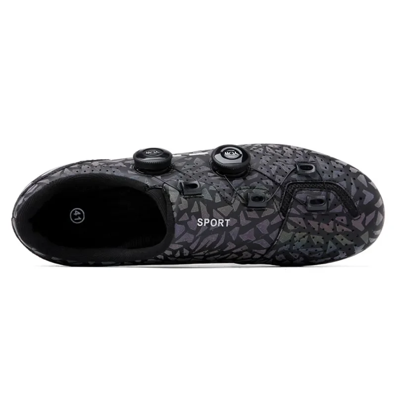 Men's Unisex Mtb Cycling Sneaker Racing Cleat Self-Locking SPD Road Bike Speed Mountain Bike Shoes
