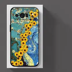 Van Gogh Sunflower Art Phone Case Cover - Google Pixel 8 Pro (Mix05)