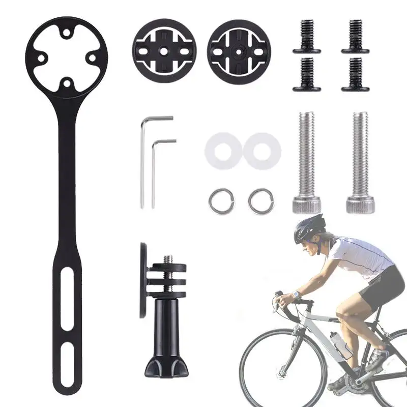 

Out Front Mount For Road Bikes Aluminium Alloy Bicycle Computer Mount Bicycle Computer Holder Bicycle Handlebar Mount For Road