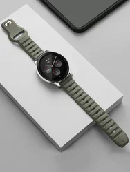 Bracelet de montre sportif en silicone universel, 20 mm/22 mm, bracelet de remplacement polyvalent