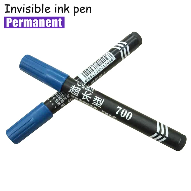 1 pezzo Invisibile Penna di Indicatore Dell'inchiostro di Spessore Punta  Rotonda Penna UV Ultravioletti Incolore Penne Scuola Cancelleria Per  Ufficio Tinta Invisibile - AliExpress
