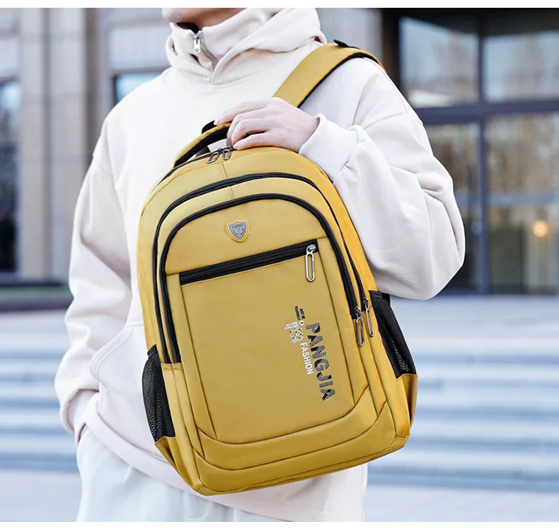 Mode Neue Oxford Tuch Rucksack herren Business Laptop Rucksack Outdoor Reisetasche Mittlere Und Hohe Doppel Schulter Taschen Im Angebot – Detail 26