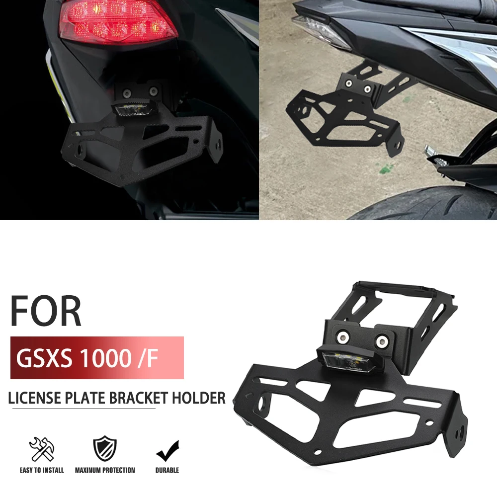 

Motorcycle License Plate Holder Tail Light Bracket Tidy Fender Eliminator FOR SUZUKI GSXS1000 GSXS1000F GSX-S GSXS 1000 F 2022