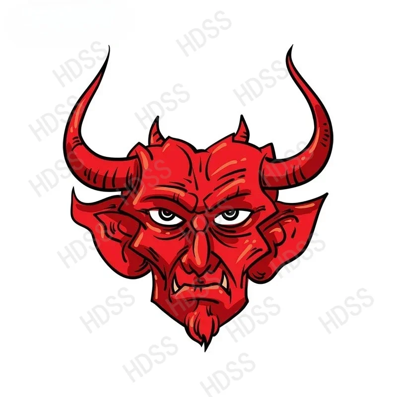 

Demon Head Car Sticker Computer Decorative Decals Living Room Decoration Bedroom Accessories Wall Stickers PVC