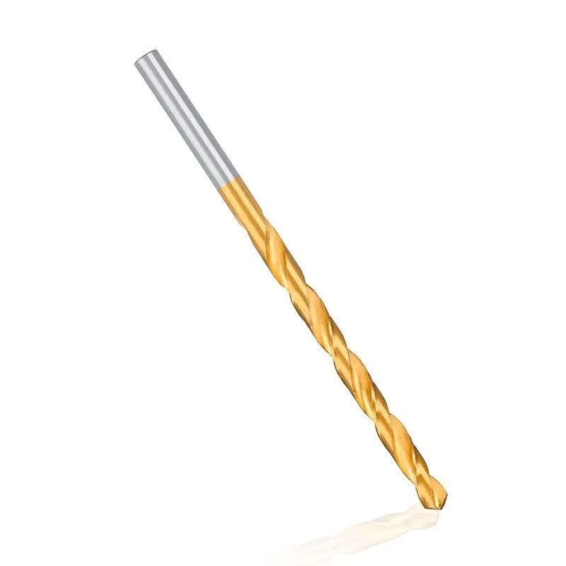 Steel Grip DR62435 Titanium Multi Size Straight Shank 135 Deg. Drill Bit Set