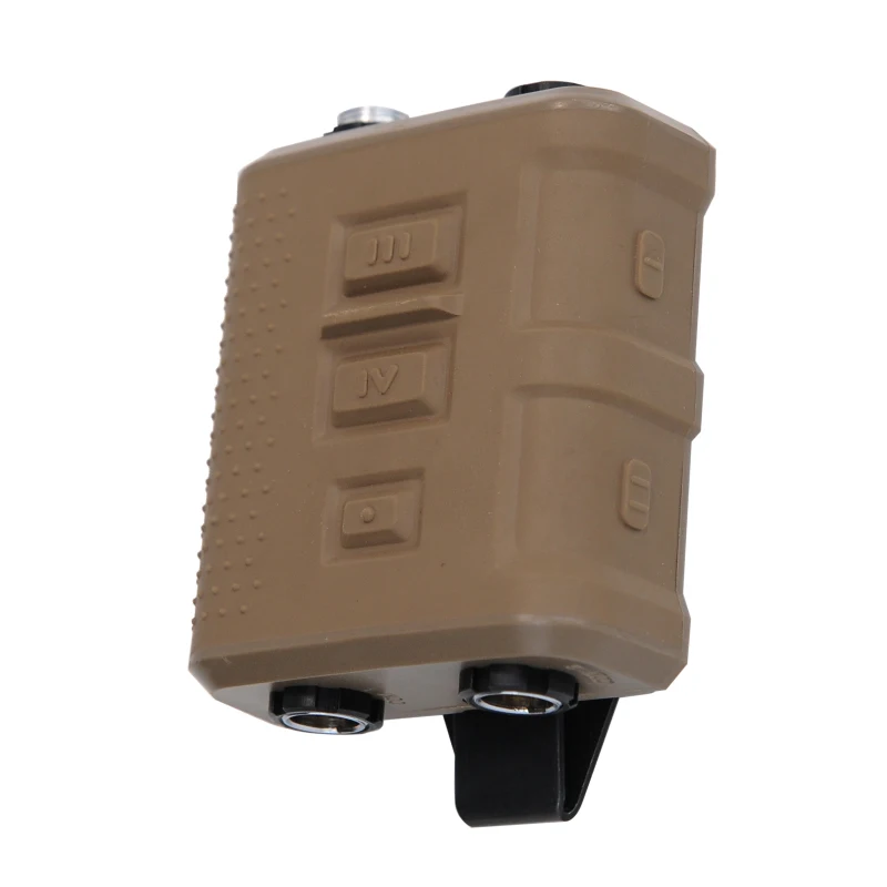 FCS-TACTICAL V60 PTT radio communication device for AMP Headset and PRC148 152 Radios