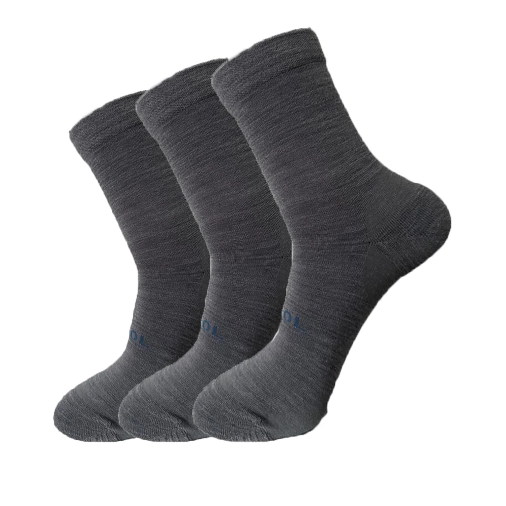 1/3pairs Winter Merino Wool Socks Breathable Warm Cushion Running Socks Unisex Thermal Anti-slip Long Tube Hiking Cycling Socks