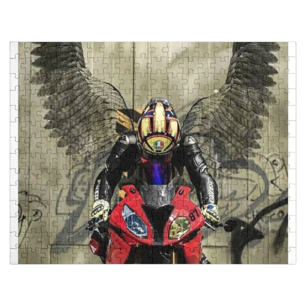 

Motorbike Jigsaw Puzzle Personalized Puzzle For Kids Personalized Name Puzzle Personalized Toy Personalized Photo Gift