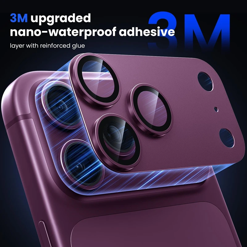 Premium Color-Matched Rugged Aluminum Camera Lens Protector