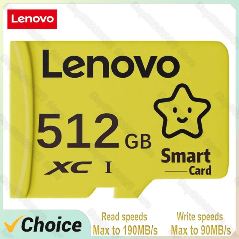 Scheda Di Memoria Lenovo Da 512Gb 64Gb 128Gb 256Gb Flash Ad Alta Velocità Tf Sd Card 256 128 64 32 16Gb Micro Tf Sd Flash Memorycard