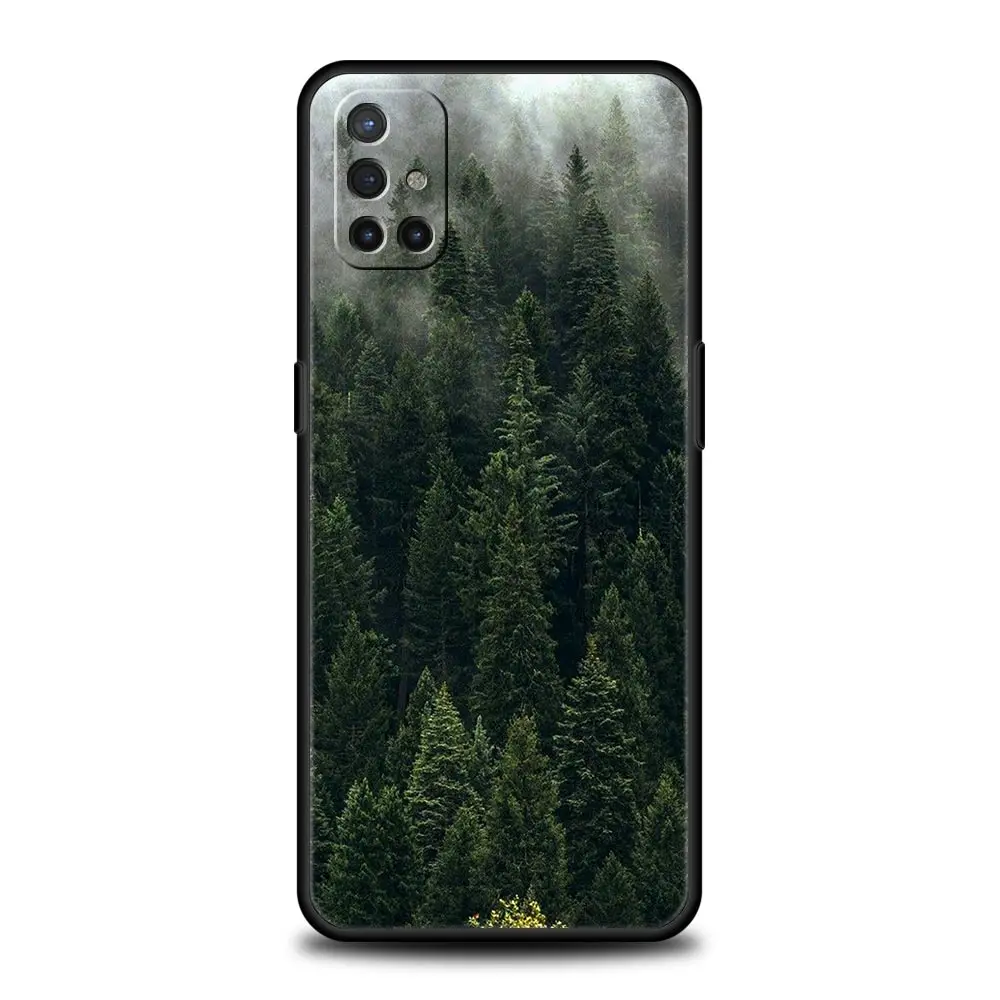 Forest Geometry Wood Design Phone Case Cover
