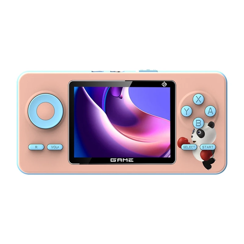 

Mini Portable Game Console Retro Classic Handheld Game Player 8 Bit With 520 Free Games Kids Gift-Pink Durable