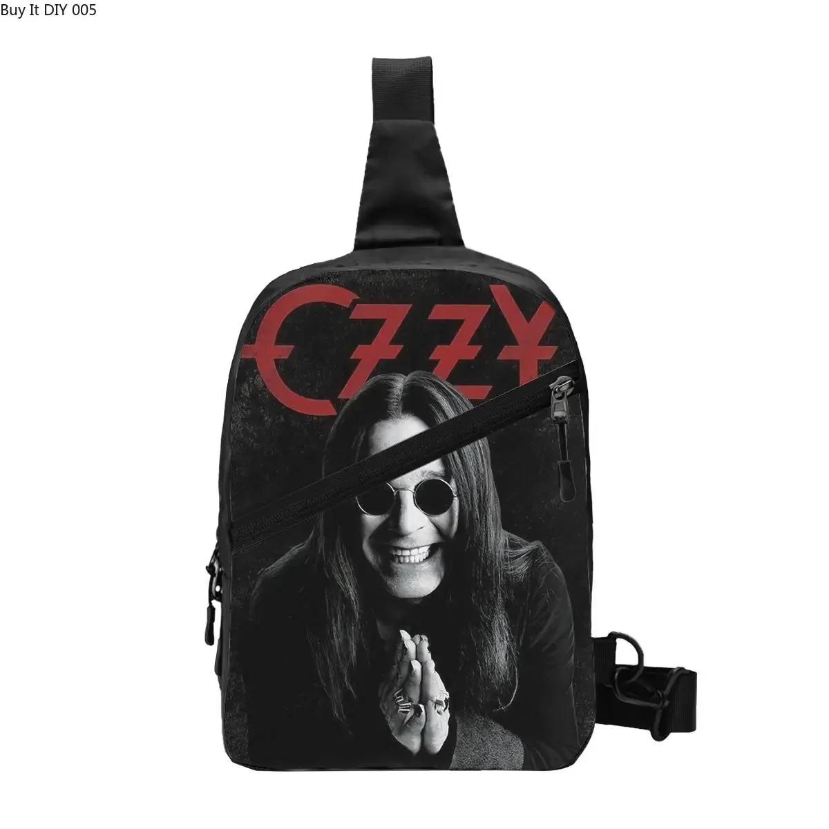 

Ozzy Osbourne Heavy Metal Rock Music Singer Sling Bags for Men Fashion Shoulder Crossbody Chest Backpack Travel Hiking Daypack