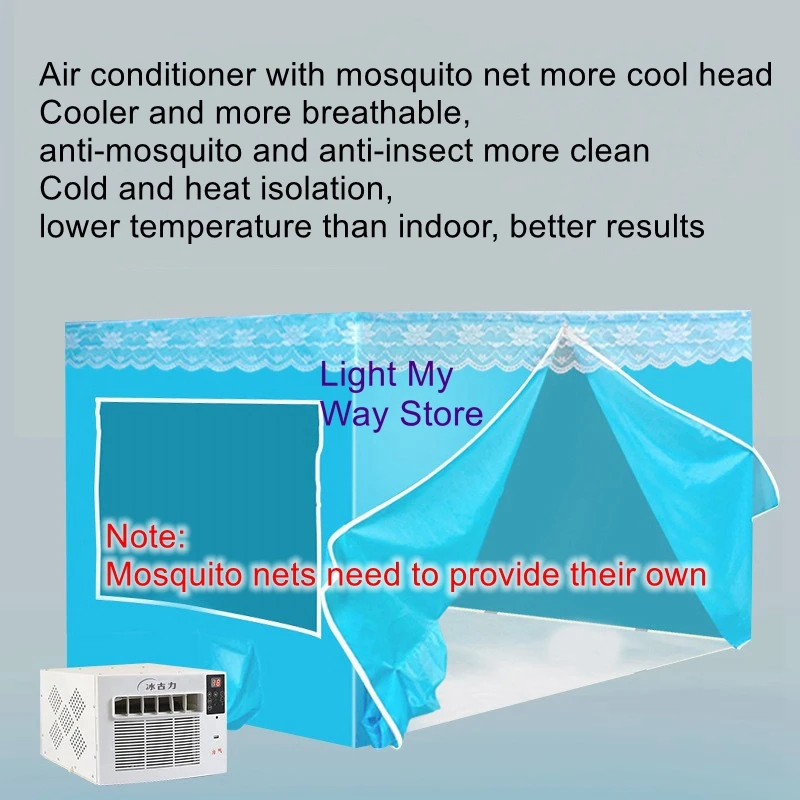 Air conditioning dormitory bedroom mobile air conditioning mosquito net air conditioning compressor cooling