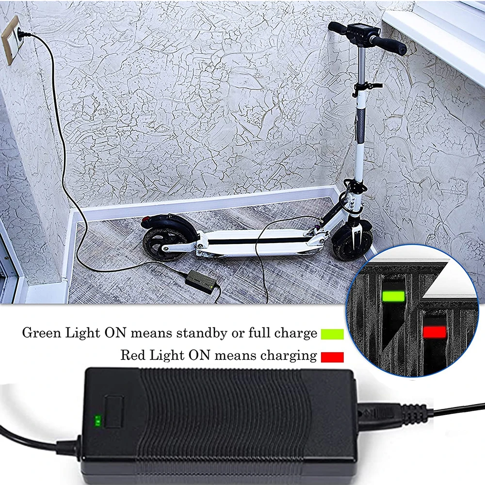 36V 10S 오토바이 리튬 이온 배터리용 42V 2A 5A 전원 어댑터 배터리 충전기 3 핀 XLR