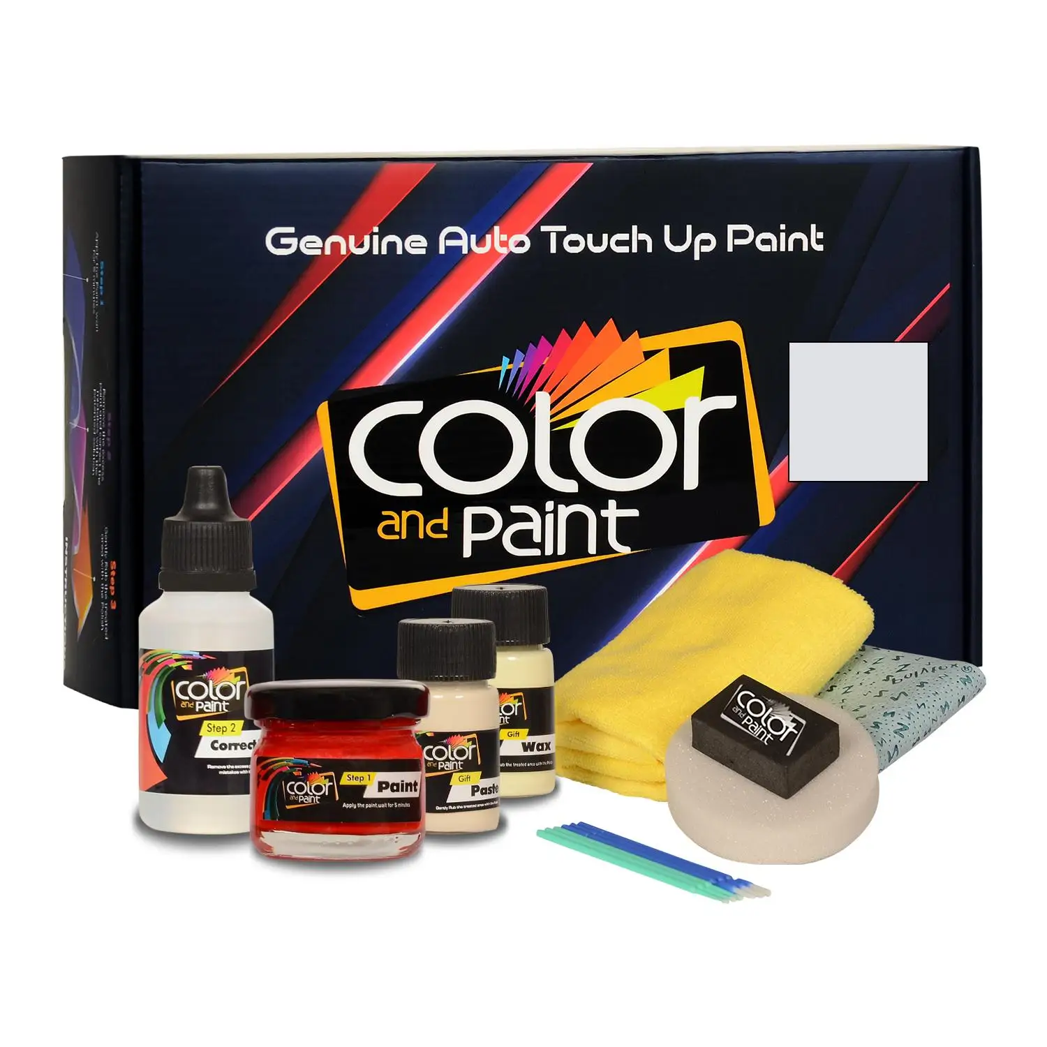 

Цветная и краска, совместимая с мотоциклом Yamaha Touch Up Paint - YAMAHA WHITE - YAM.SA006.0 - Basic Care
